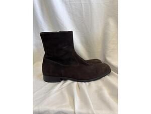Gordon Rush Dillon Leather Boots Brown Ankle Zip Mens 11